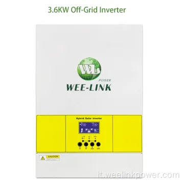 Inverter solare da 3,6 KW a fase montuosa